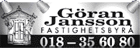 logo Göran Jansson Fast.byrå AB