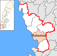 Halmstad in Halland county
