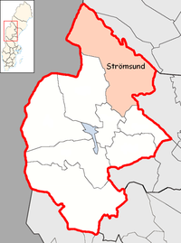 Strömsund in Jämtland county