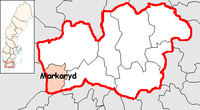 Markaryd in Kronoberg county