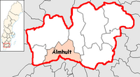 Älmhult in Kronoberg county