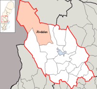 Älvdalen in Dalarna county