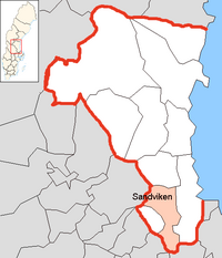 Sandviken in Gävleborg county