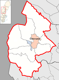 Östersund in Jämtland county