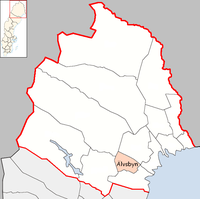 Älvsbyn in Norrbotten county