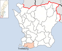 Trelleborg in Skåne county