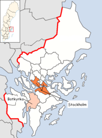 Botkyrka in Stockholm county