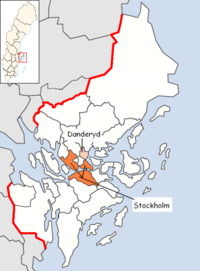 Danderyd in Stockholm county