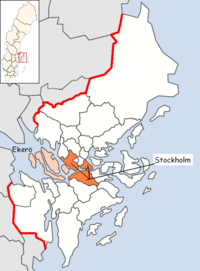 Ekerö in Stockholm county