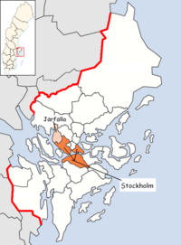 Järfälla in Stockholm county