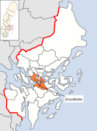 Solna in Stockholm county