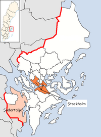 Södertälje in Stockholm county