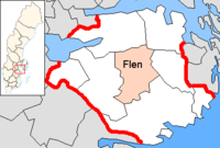 Flen in Södermanland county