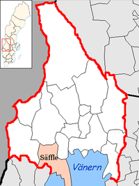 Säffle in Värmland county